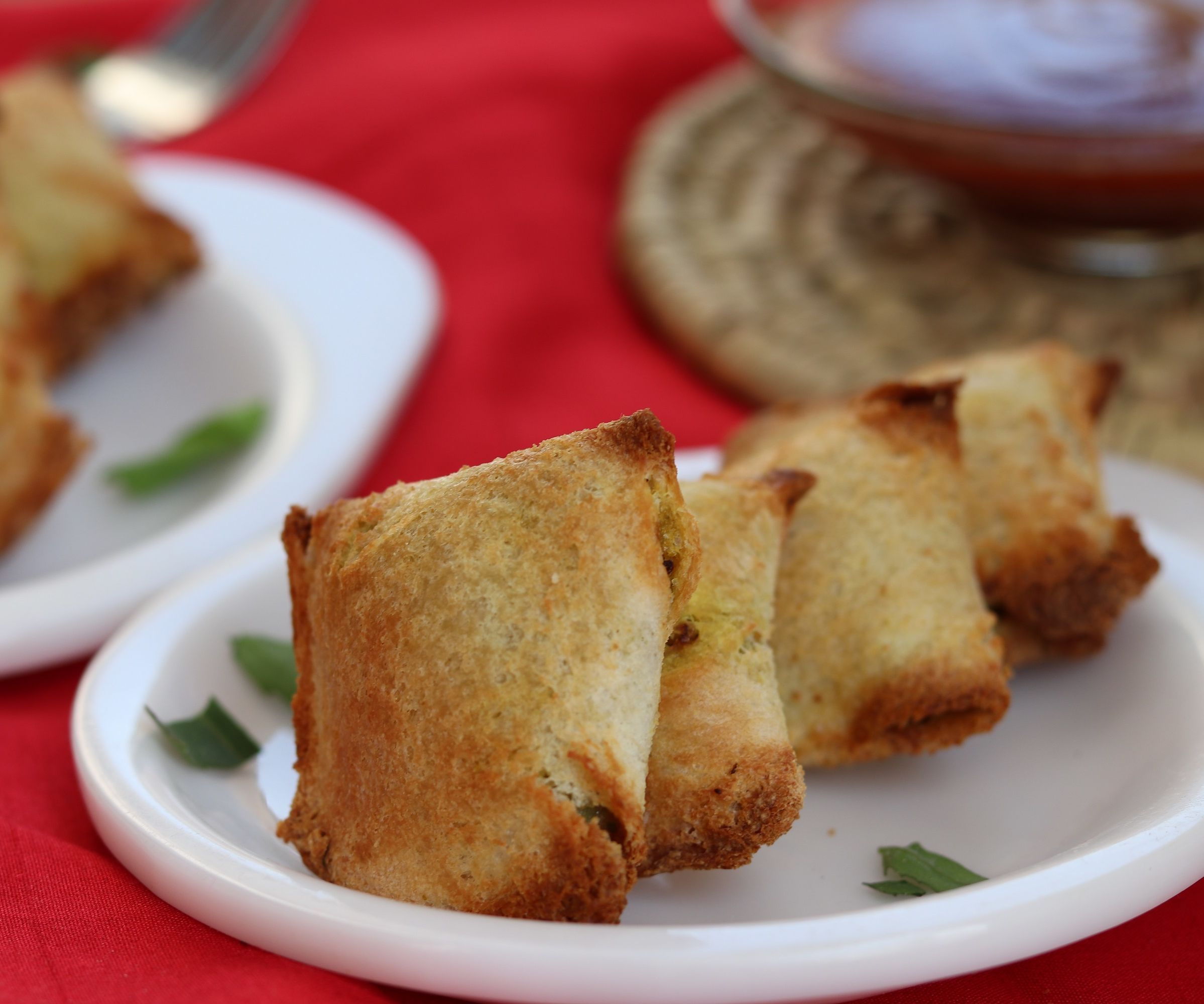 Cocktail Bread Samosa 