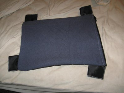 Making the Cases: Tabs for the Elastic Straps and Stitching Around the Edges