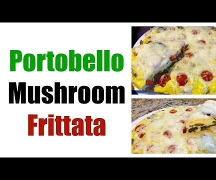 Portobello Mushroom Frittata 
