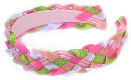 How to Make Braided/Woven Headband Instructions