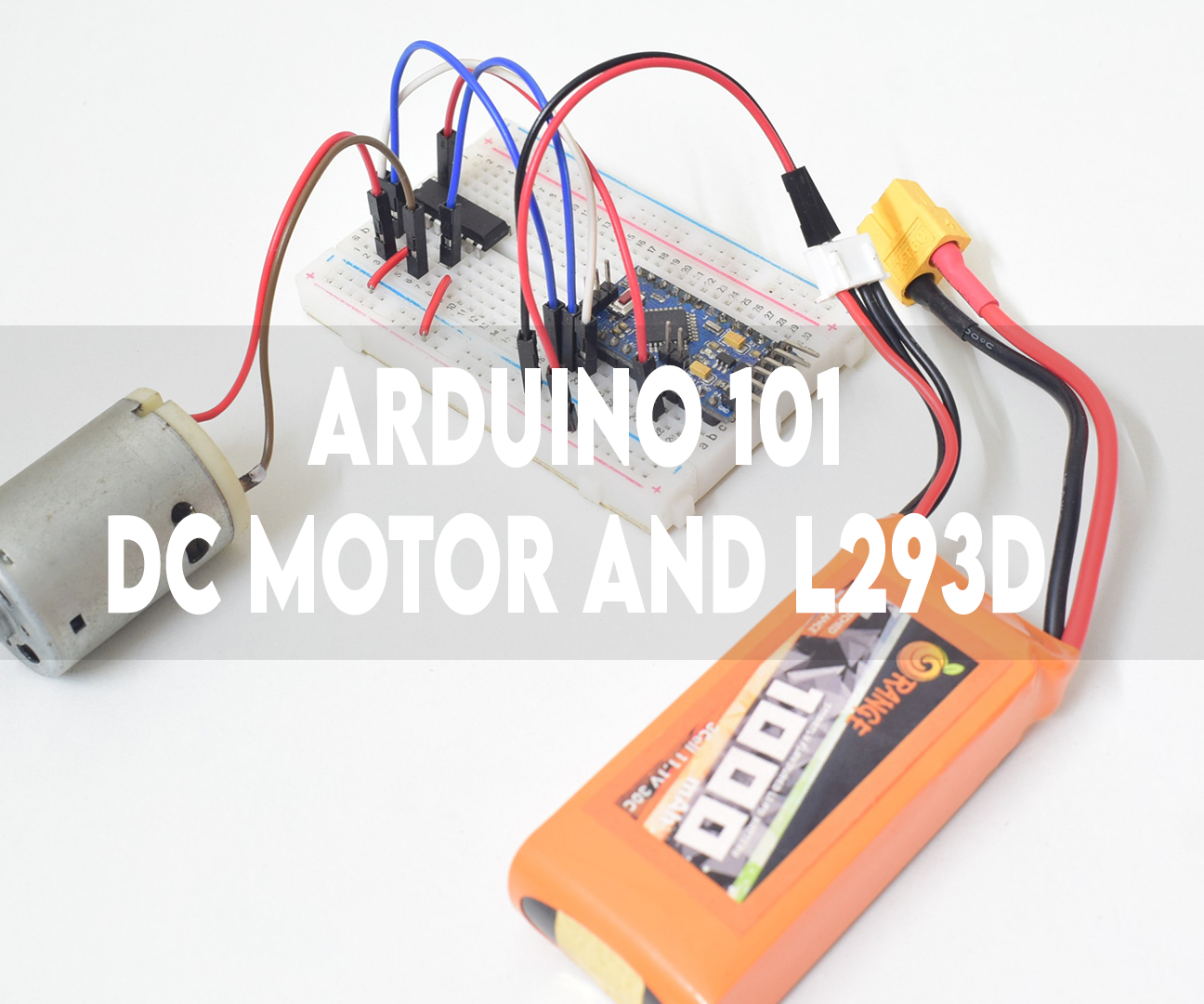 ARDUINO 101 | L293D MOTOR DRIVER : 3 Steps - Instructables