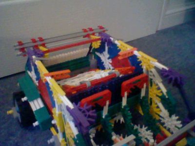 Knex Car With Large Trunk Space (Updated).