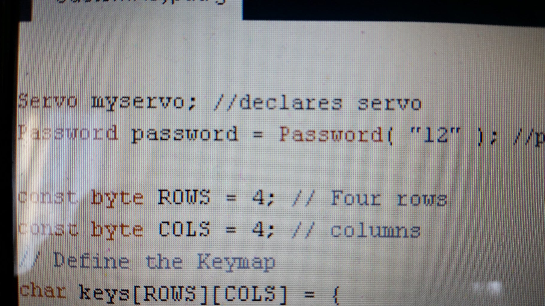 How to Make Keypad Password Using Arduino to Control Servo and Led ...