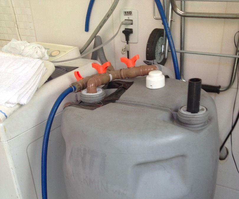 Geraaaaaaldo • Galão Para Reaproveitar Água Da Máquina De Lavar