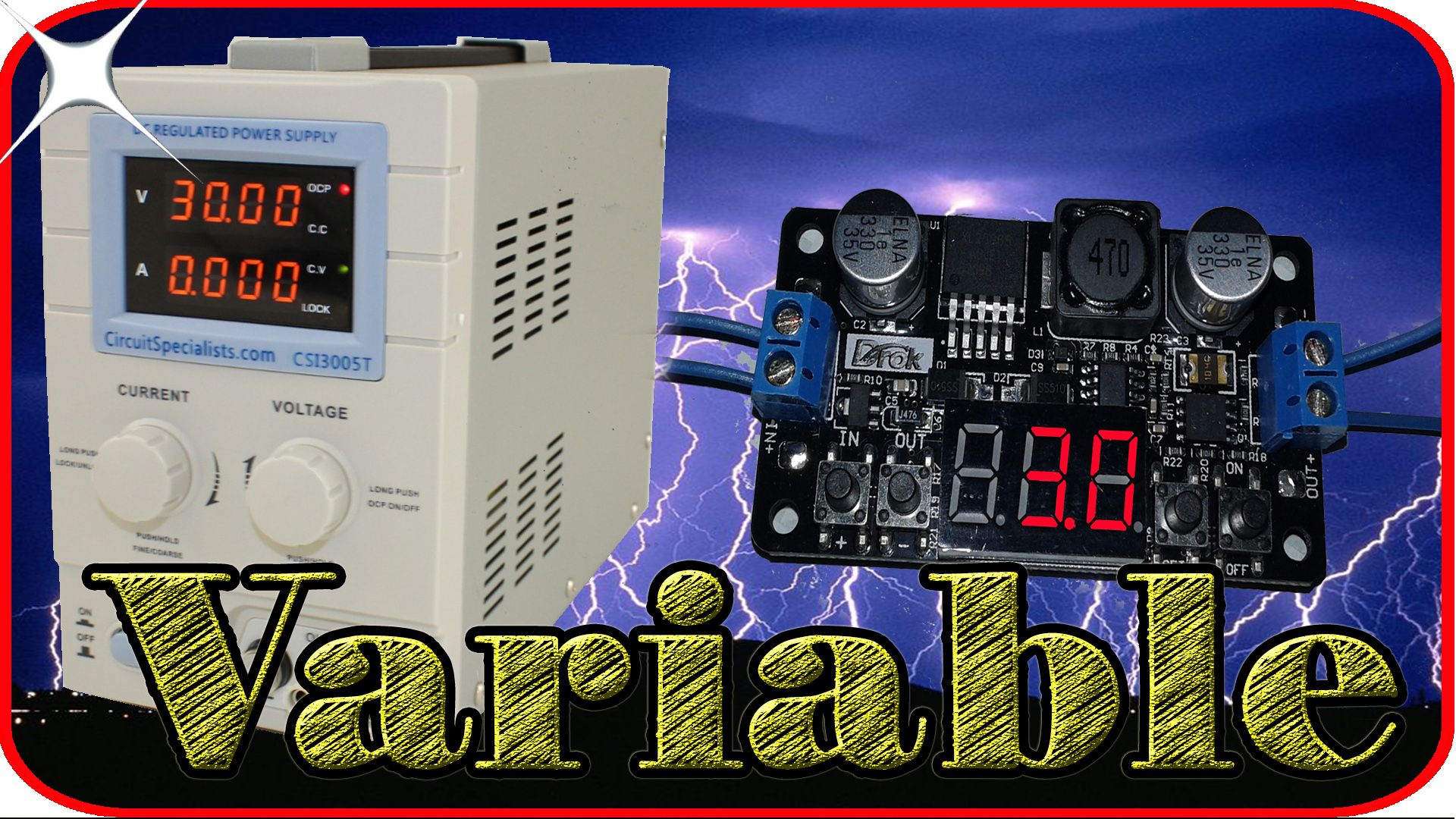 Diy Variable Lab Power Supply : 3 Steps - Instructables