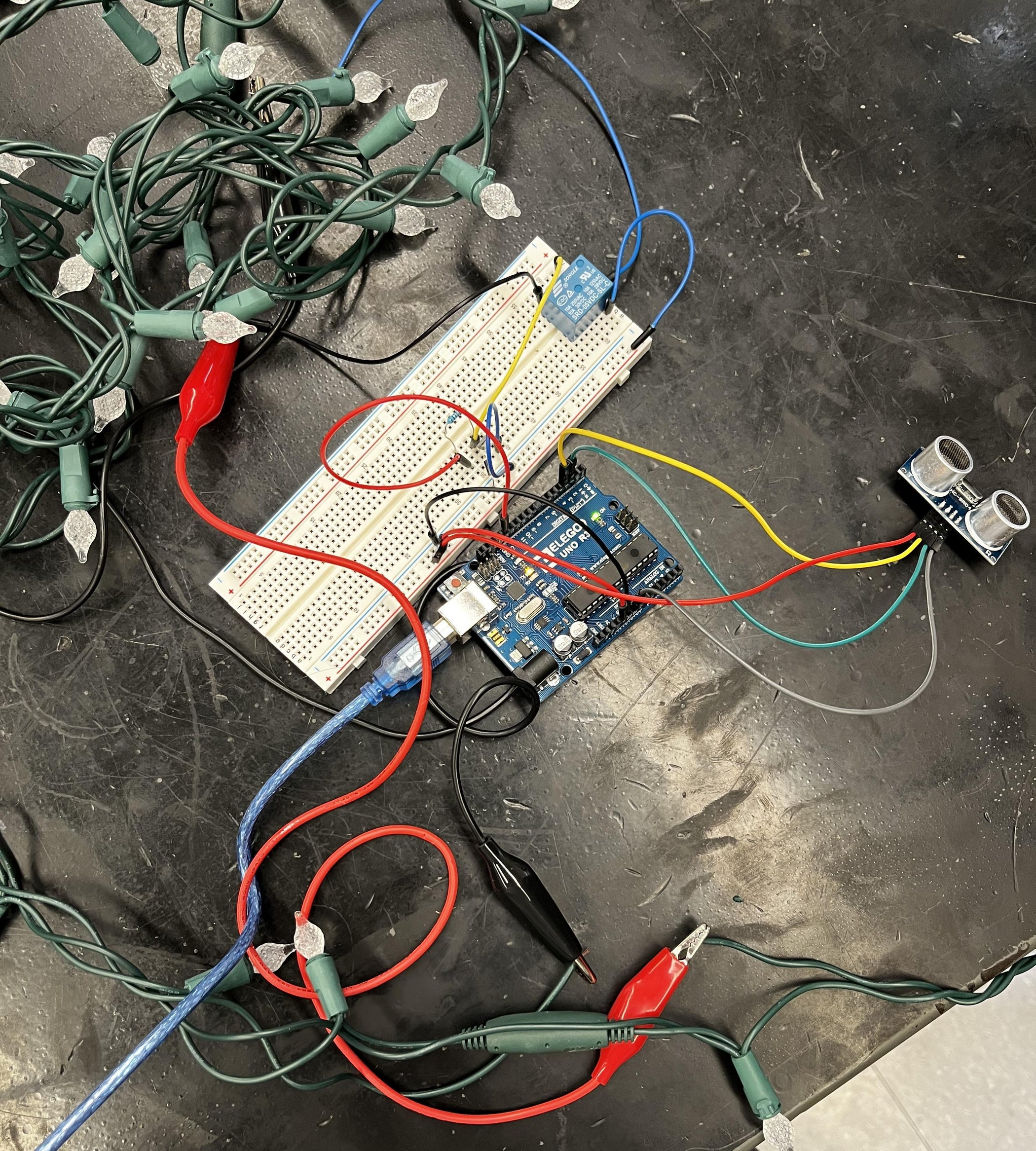 Motion Controlled Christmas Lights, by Charlie, William, & Anthony 6