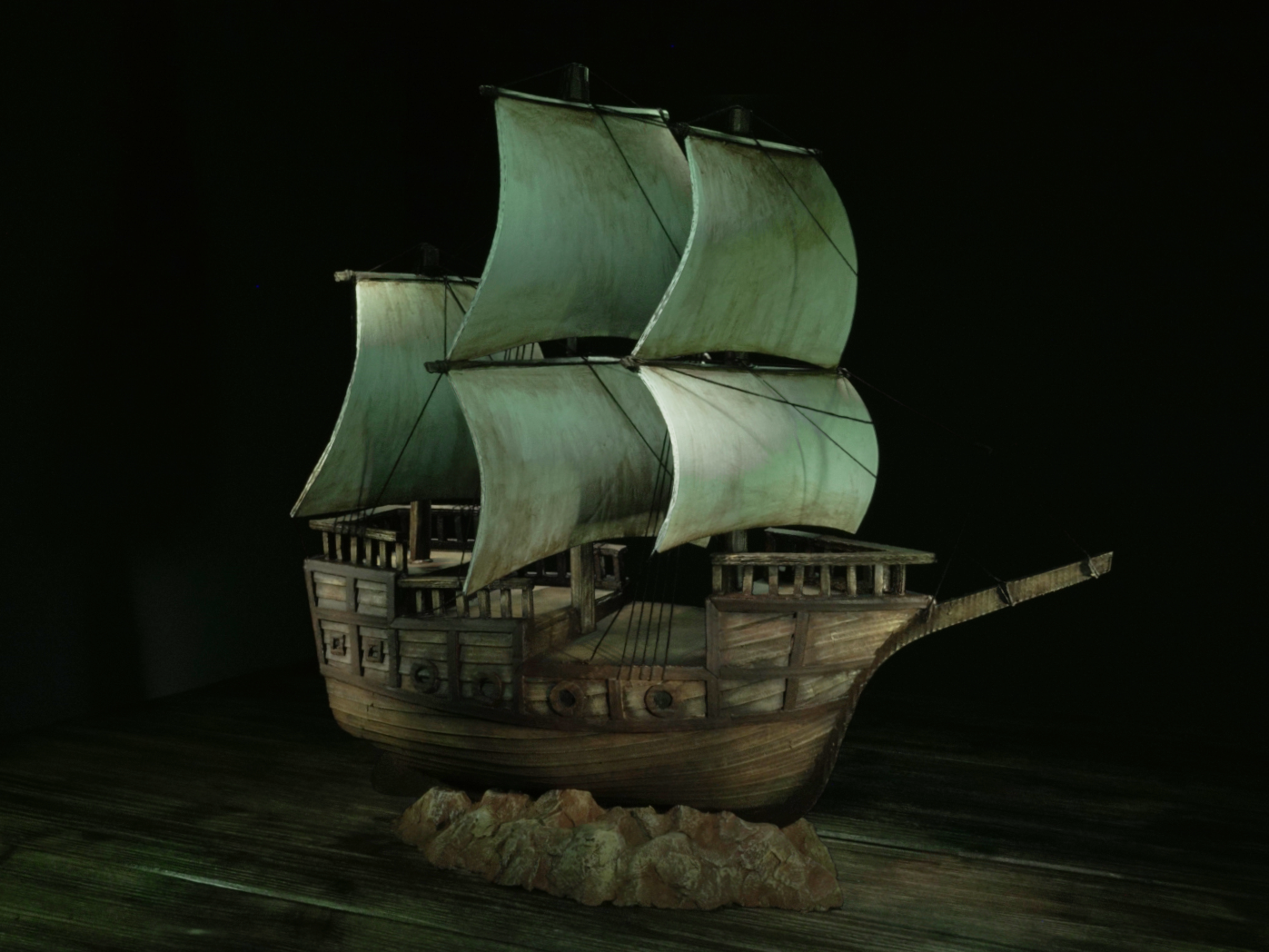 DIY Cardboard Pirate Ship : 8 Steps (with Pictures) Instructables