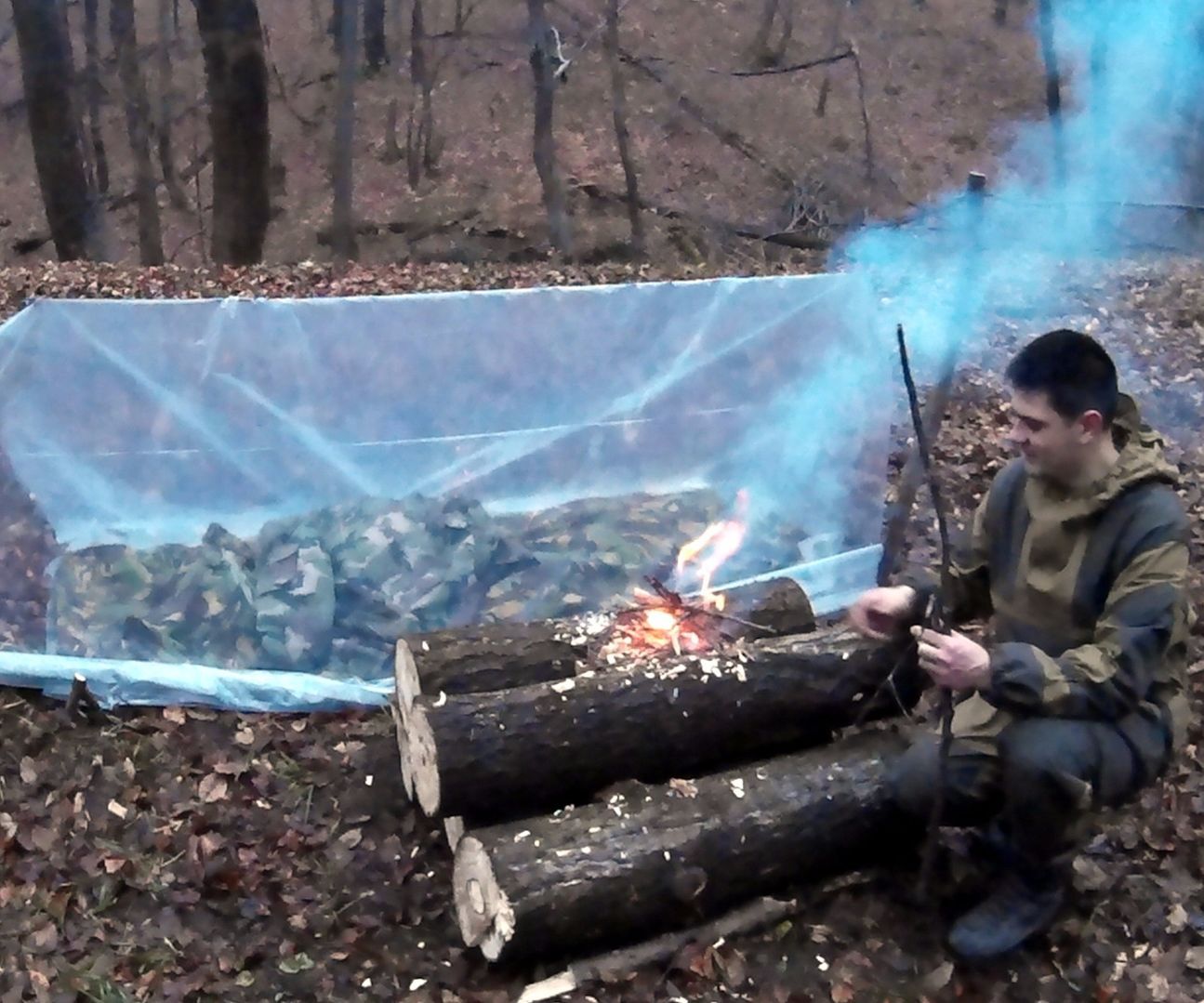 Winter Survival: Super Shelter + All Night Long Fire