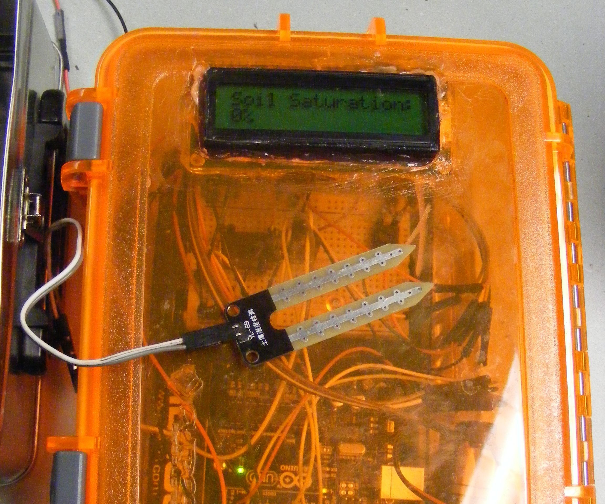 Automatic Garden Watering Device - Arduino
