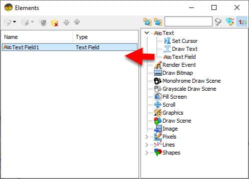 In Visuino Set Components