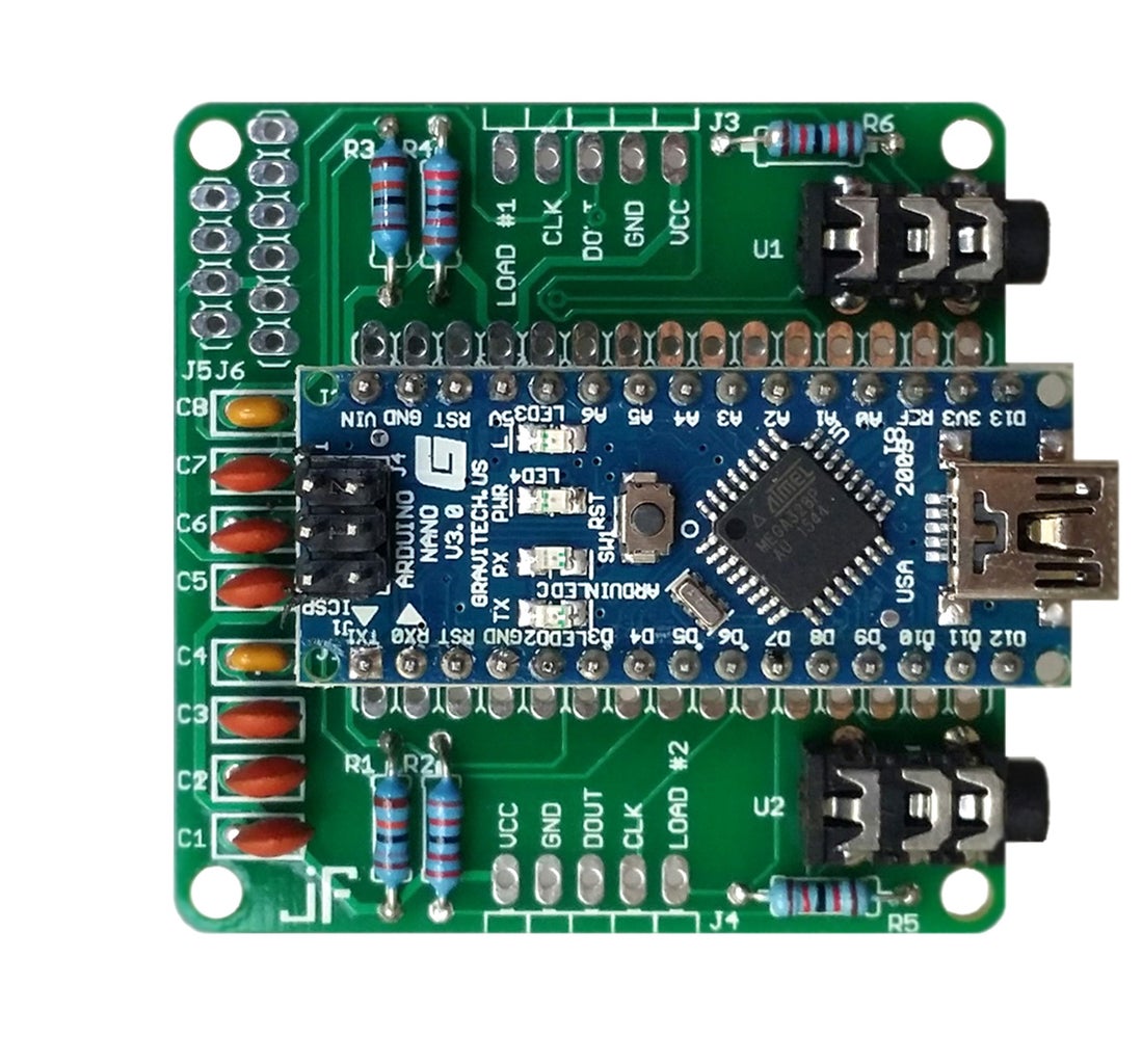 Building the Audio Spectrum Visualizer Board