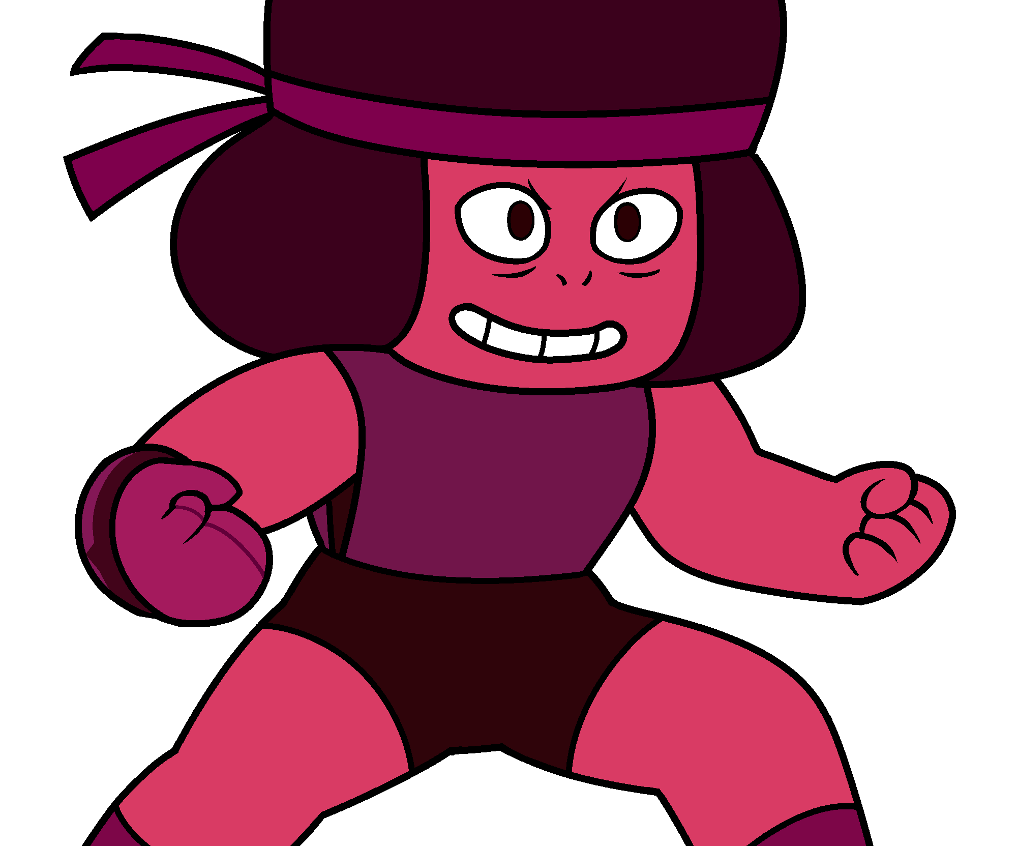 How to Draw Ruby From Steven Universe