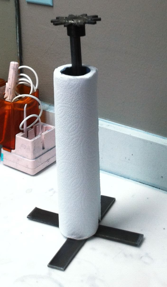 Make a Paper Towel Holder/dispenser at TechShop!