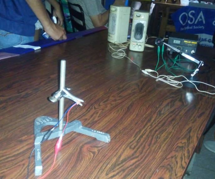 Music Throughout a Laser!
