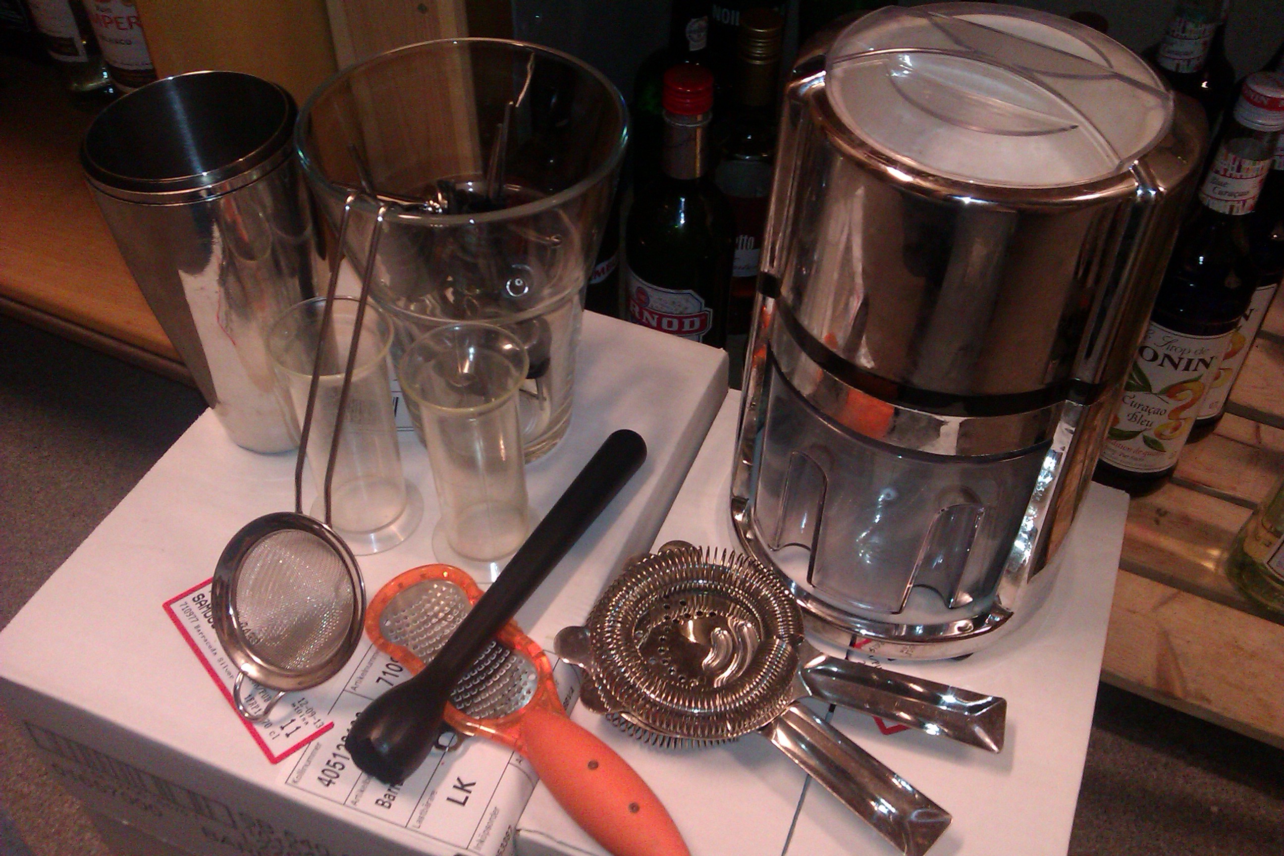 Personal Bar Equipment