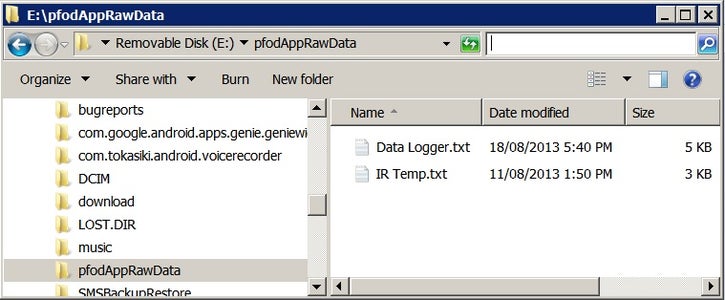 Transferring the Data to Your Computer  and  Extensions to the Simple Data Logger