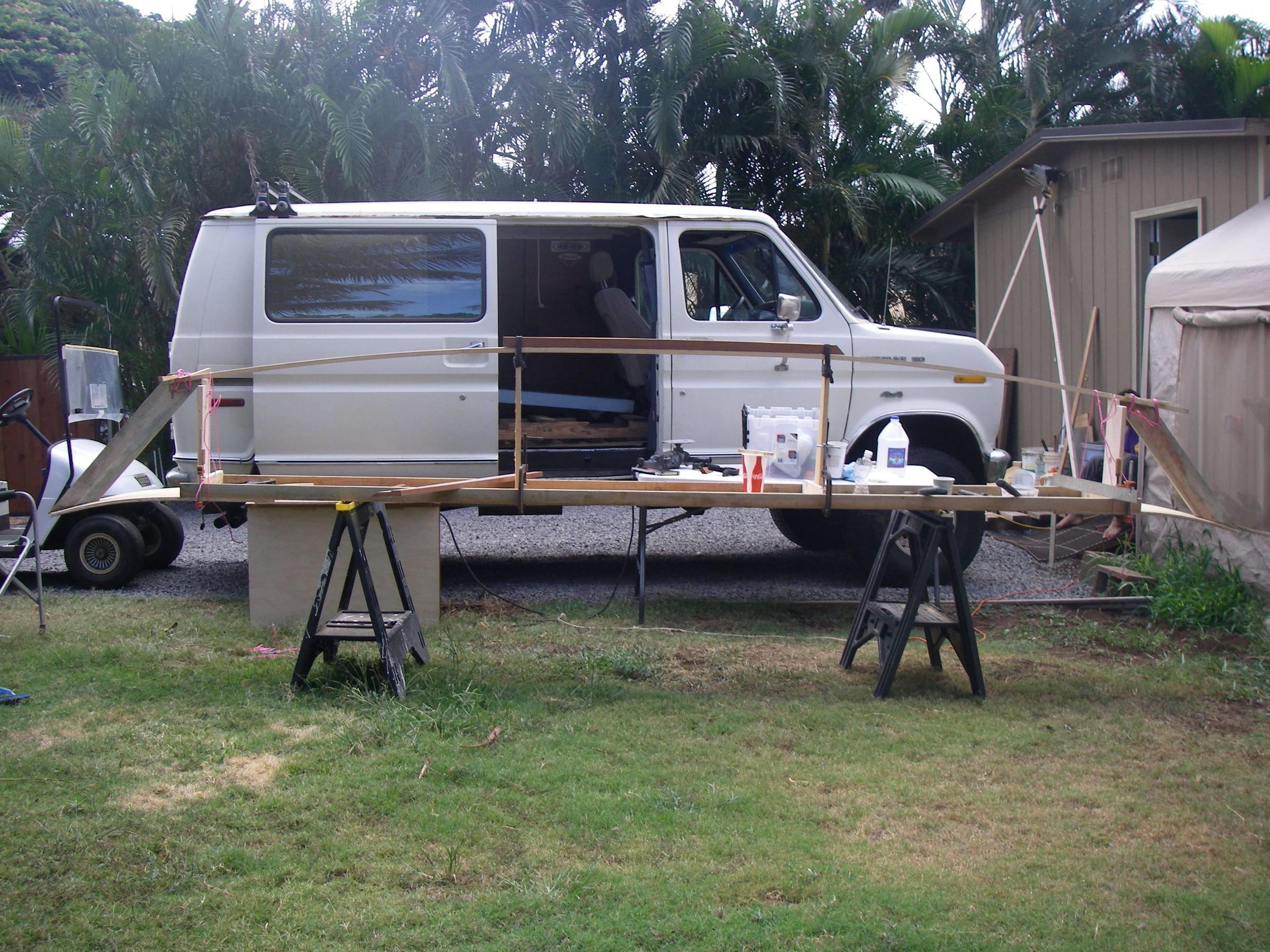 SkinOnFrame Outrigger Sailing Canoe. Chapter 1 Deck, Keel and