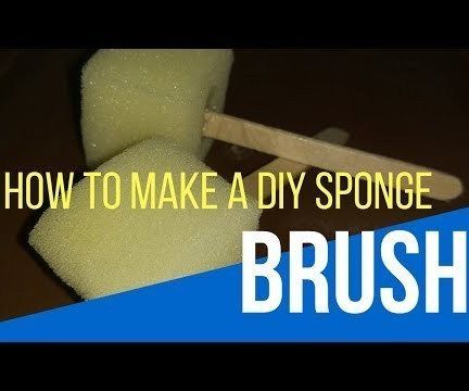How to Make a DIY Sponge Brush