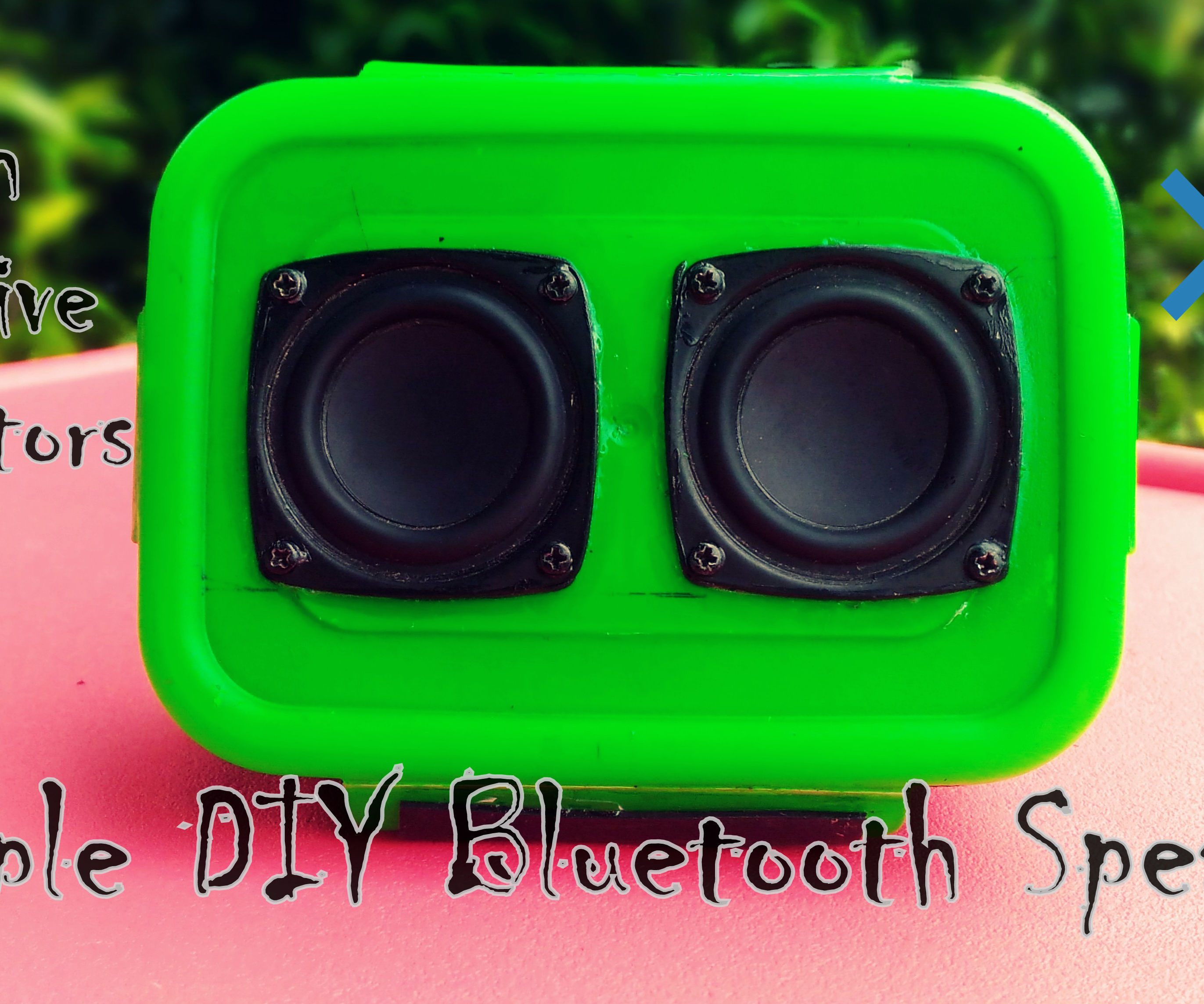 Simple DIY Bluetooth Speaker