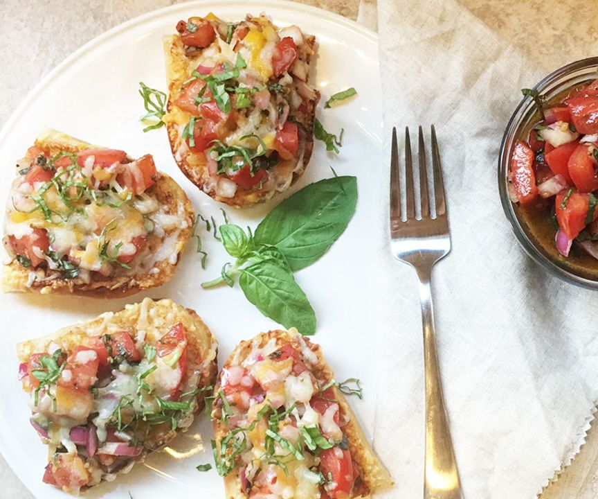 Bomba Barbarian Bruschetta Pizza