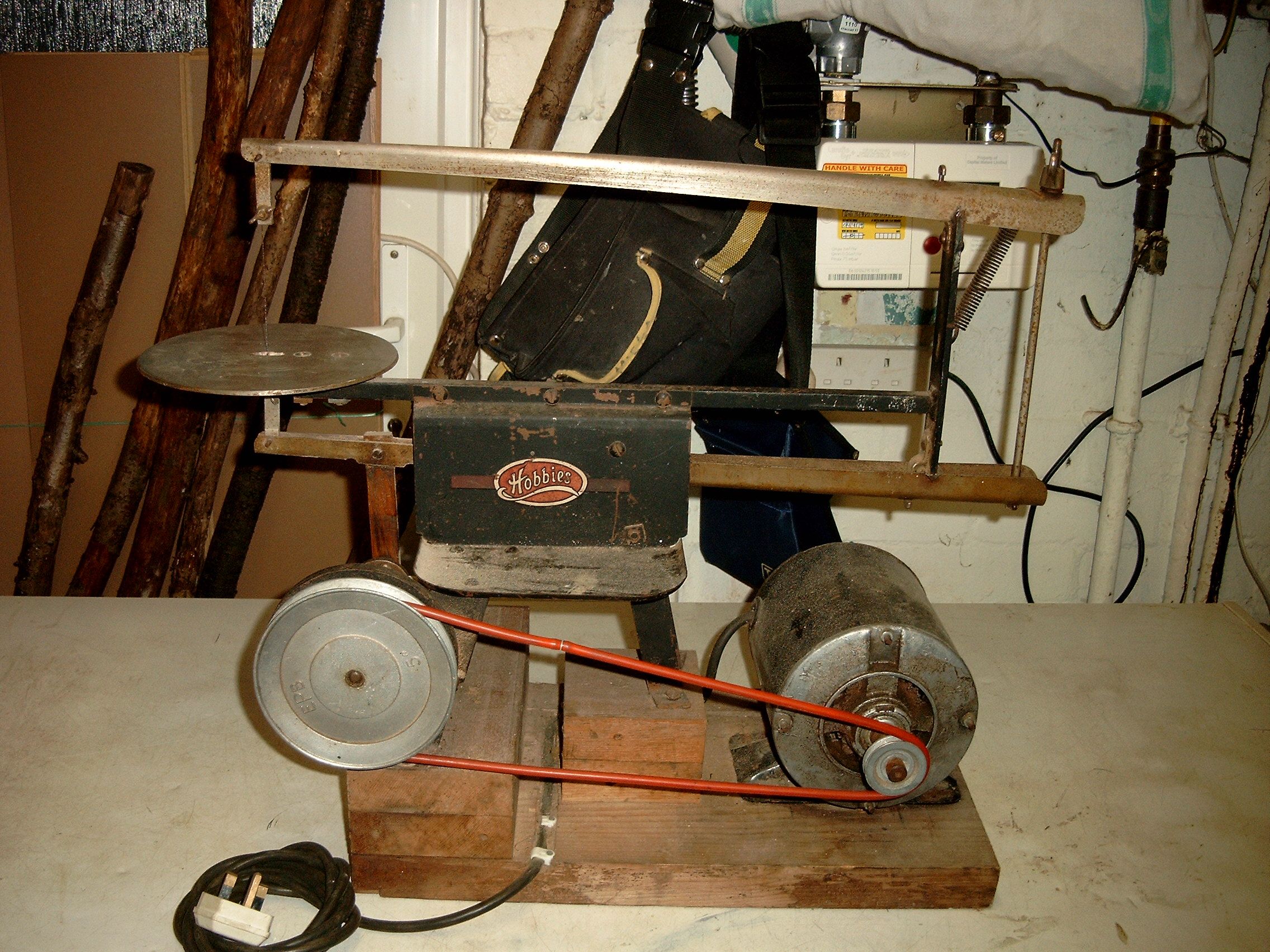 1950s Hobbies Treadle Fretsaw Remade.