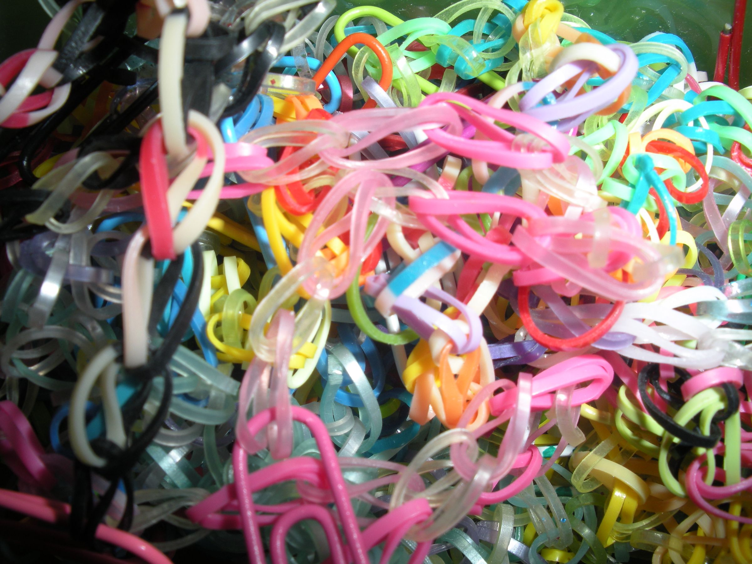 Rubber Band Bracelets.