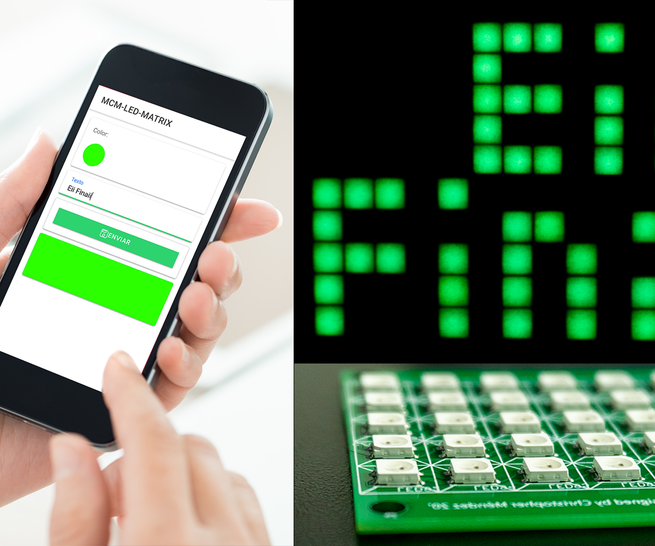 DIY INTERNET CONTROLLED SMART LED MATRIX (ADAFRUIT + ESP8266 + WS2812)