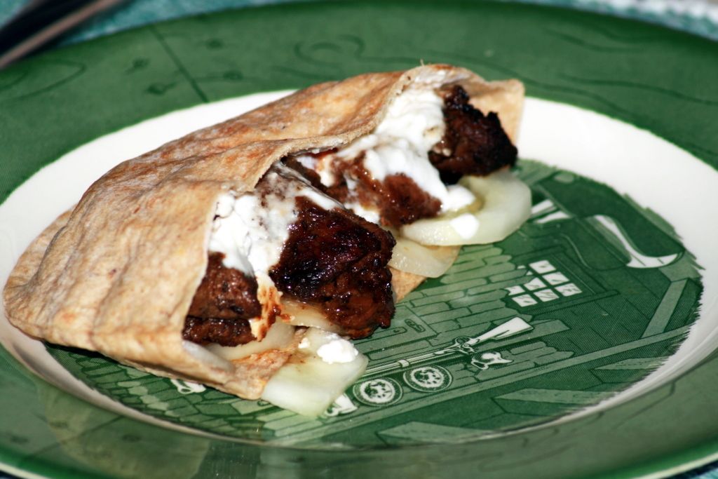 Cinnamon Souvlaki-Pita