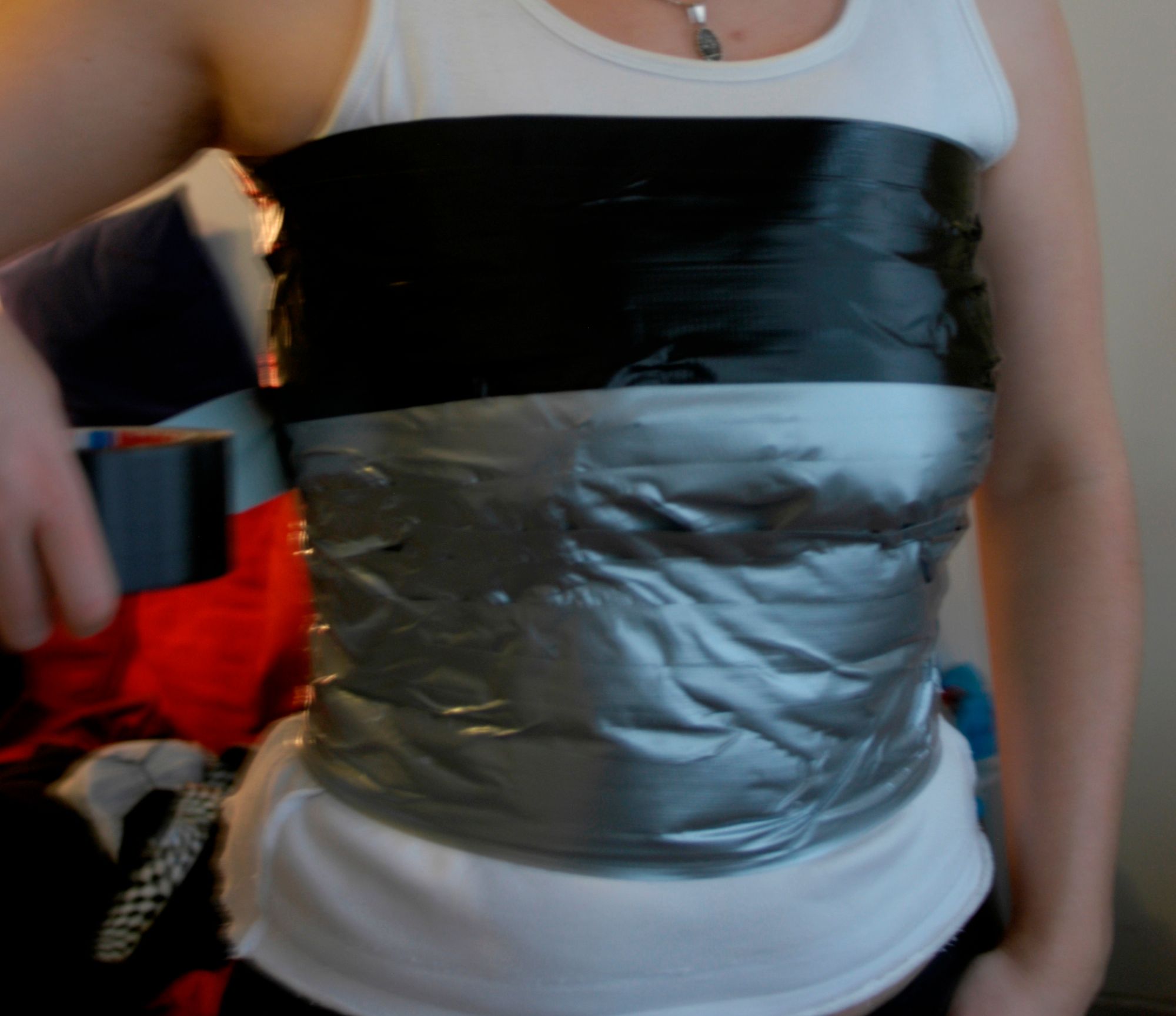Ducttape Corset : 7 Steps - Instructables