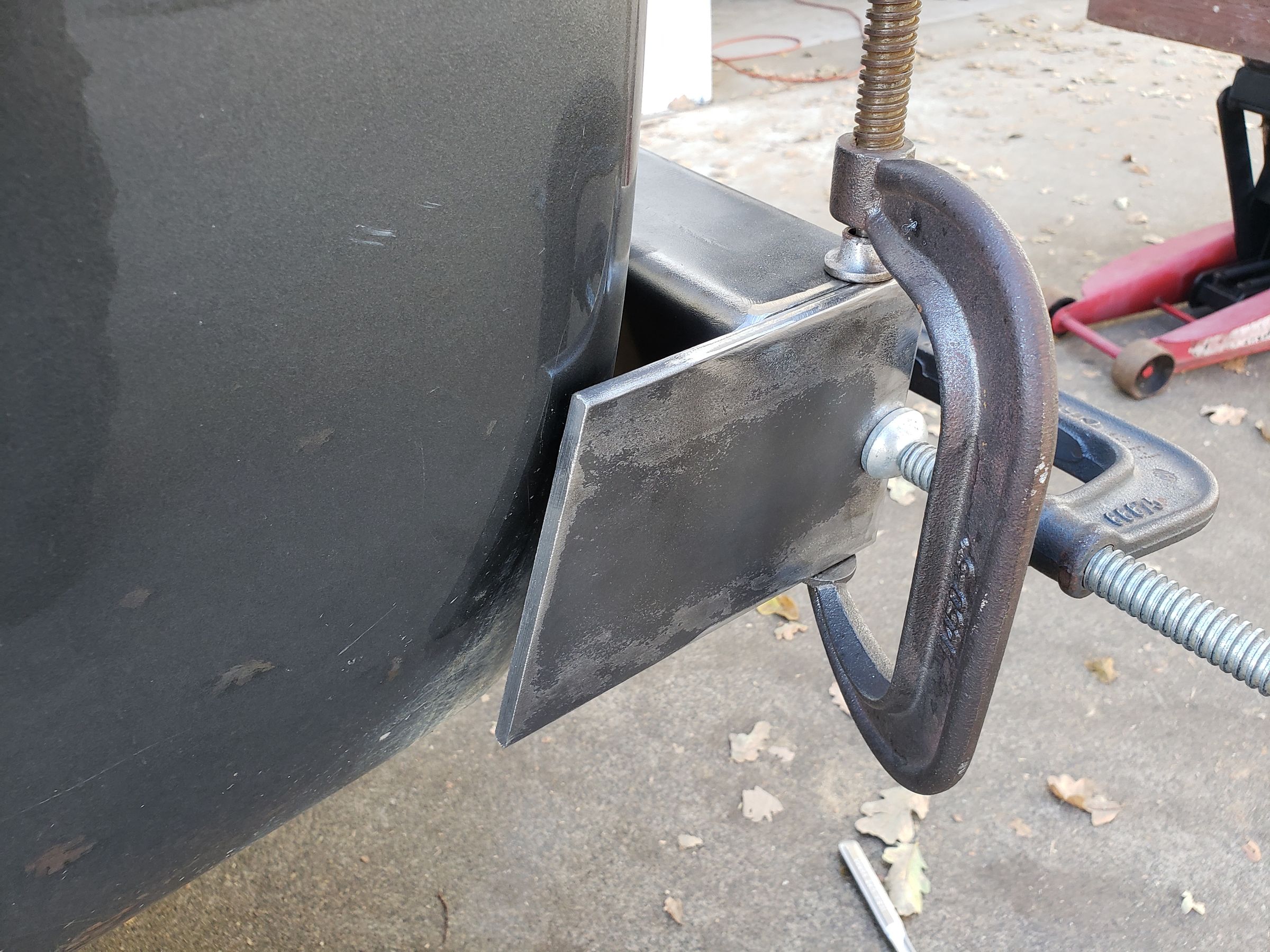 Custom Off Road Rear Bumper With Hitch 6 Steps (with Pictures