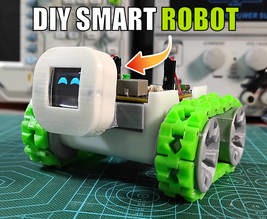DIY SMARS Robot Version 2.0: Enhanced With OLED, RGB LEDs and More