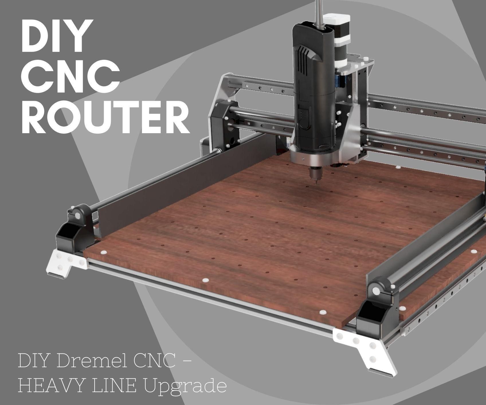 DIY Dremel CNC - Heavy Line : 8 Steps - Instructables