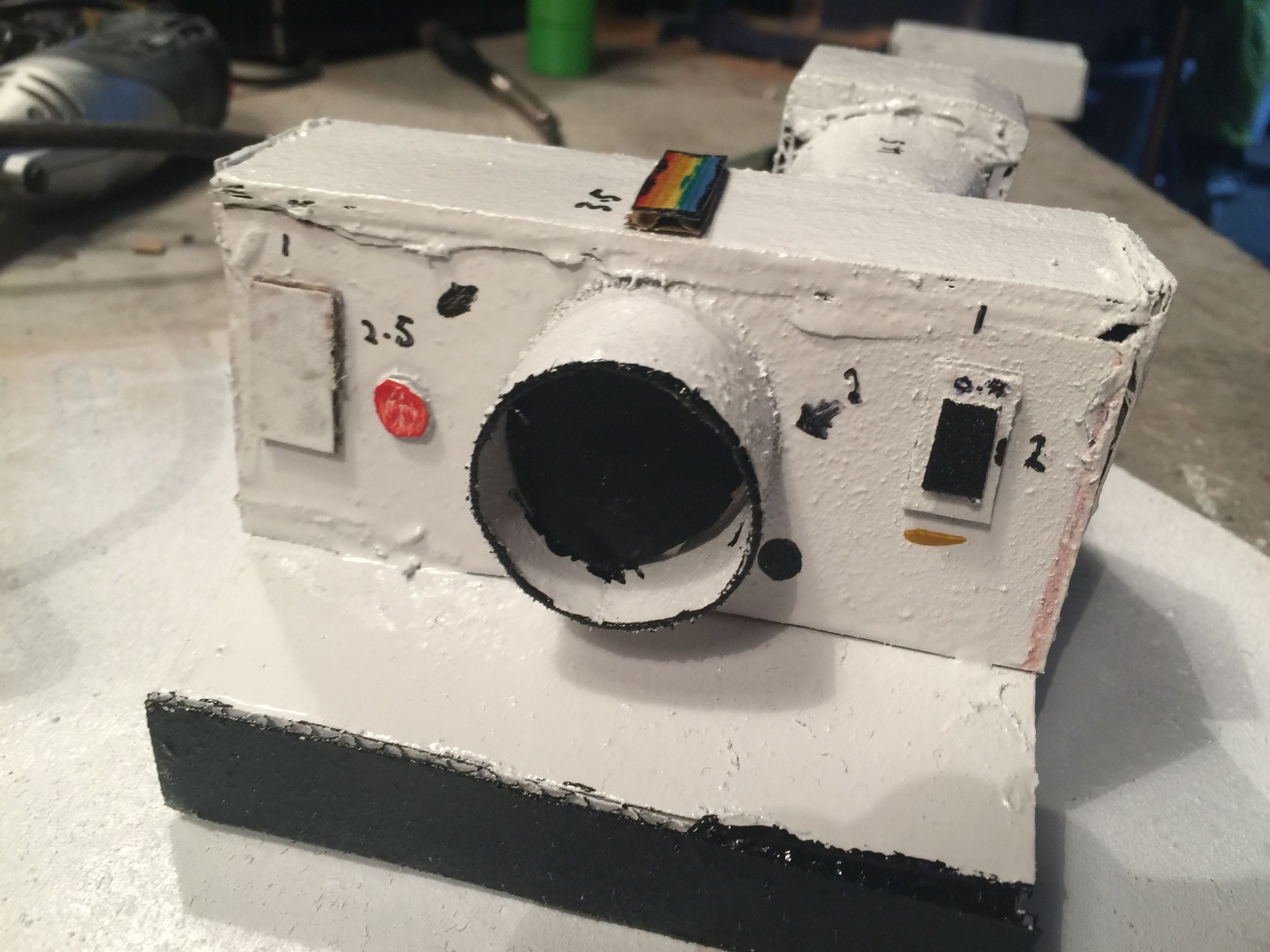 Cardboard Polaroid Camera 4 Steps Instructables