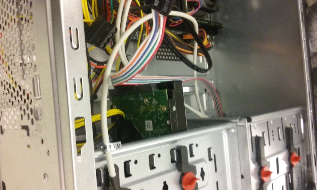 Step 7: Hard Drive and Connecting LED Cords