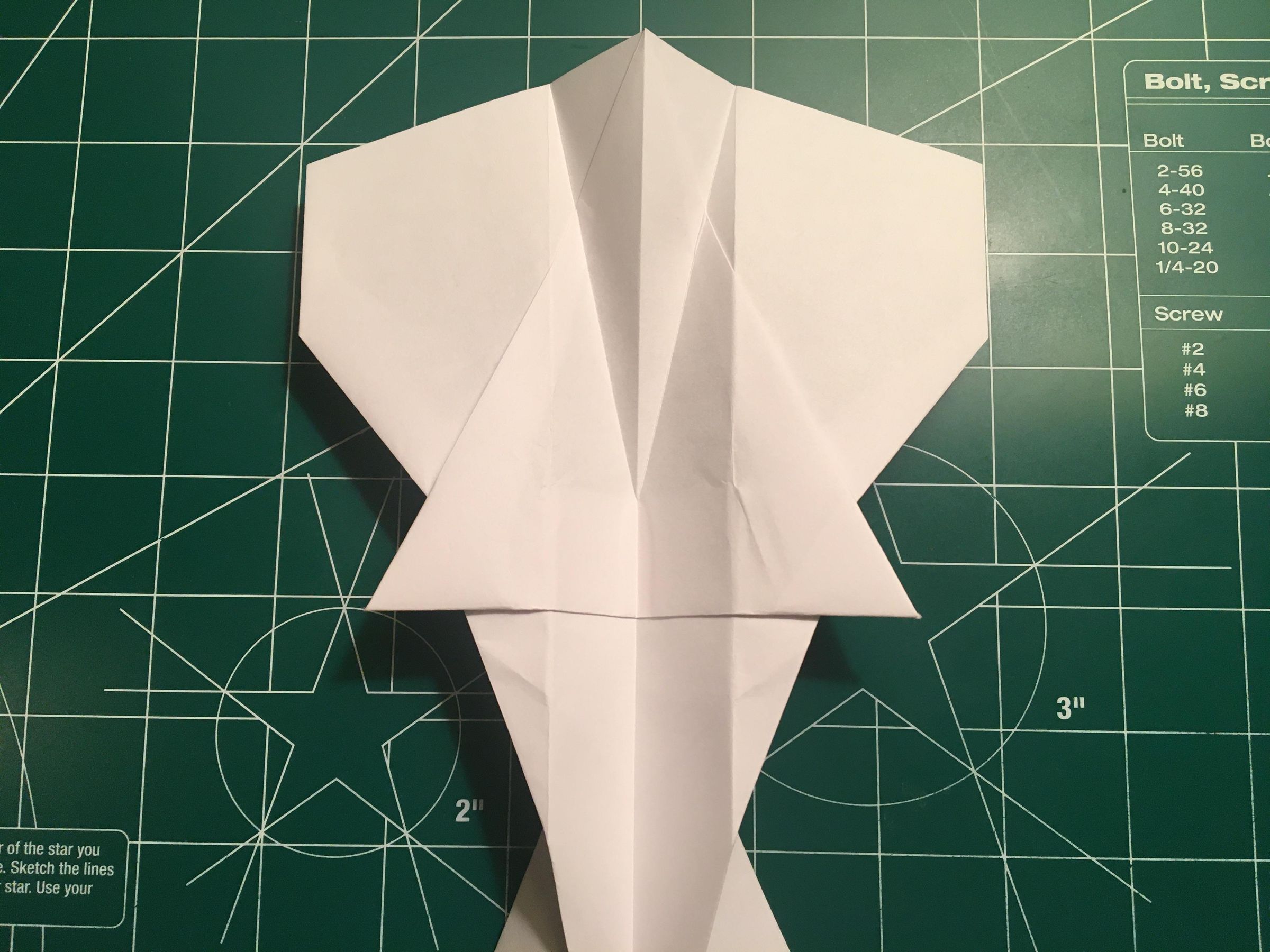 How to Make the Venom Paper Airplane : 9 Steps - Instructables