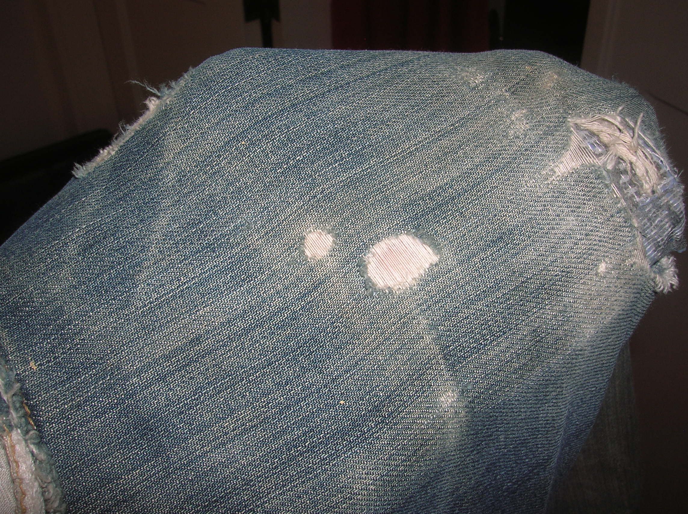 No Sew Jeans Patch 7 Steps Instructables