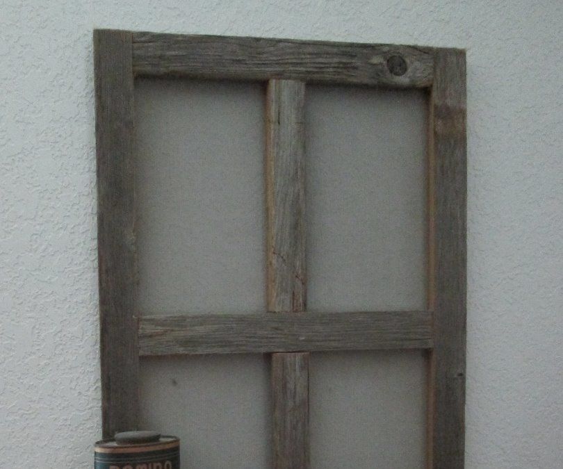 Antique "Window" Design