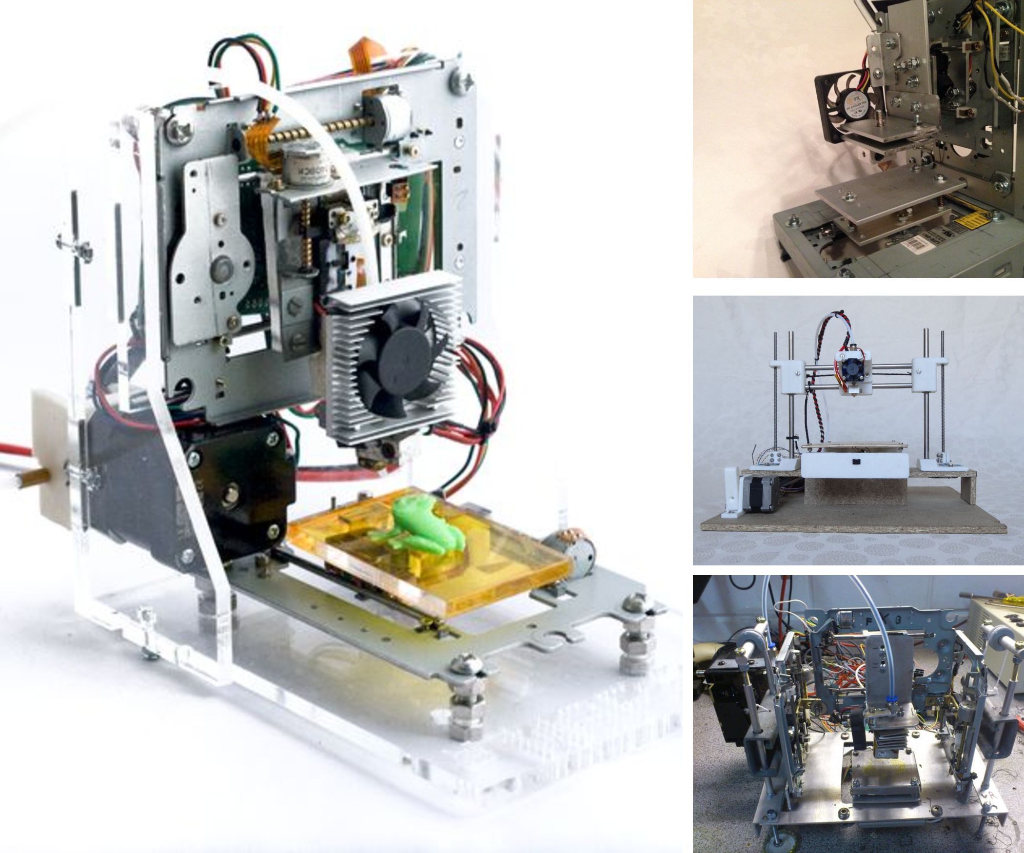 DIY 3D Printers for Less 200$ 