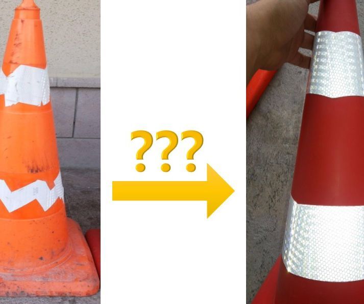 How to Repair and Clean Traffic Cones?
