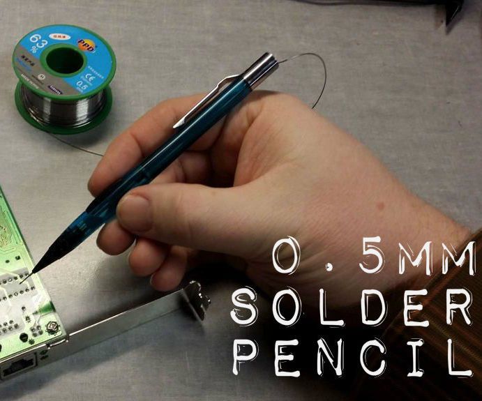 0.5mm Precision Solder Pencil... or Got Lead?