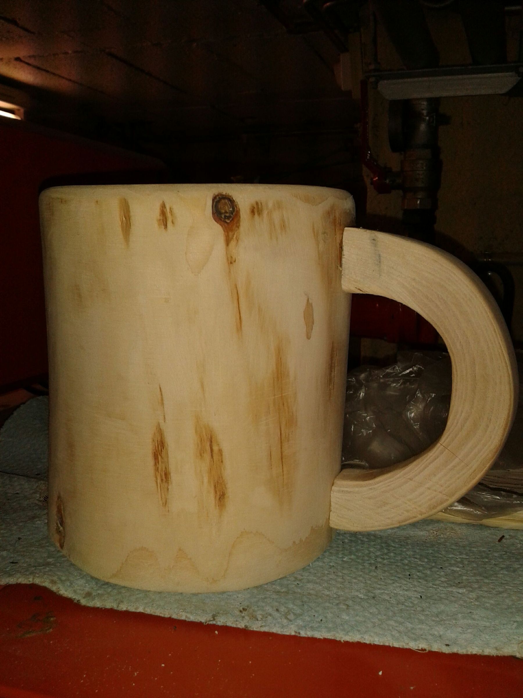 Wooden Beer Mug