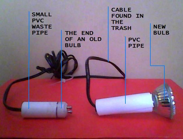 Light Extension - Use for a Blown Bulb