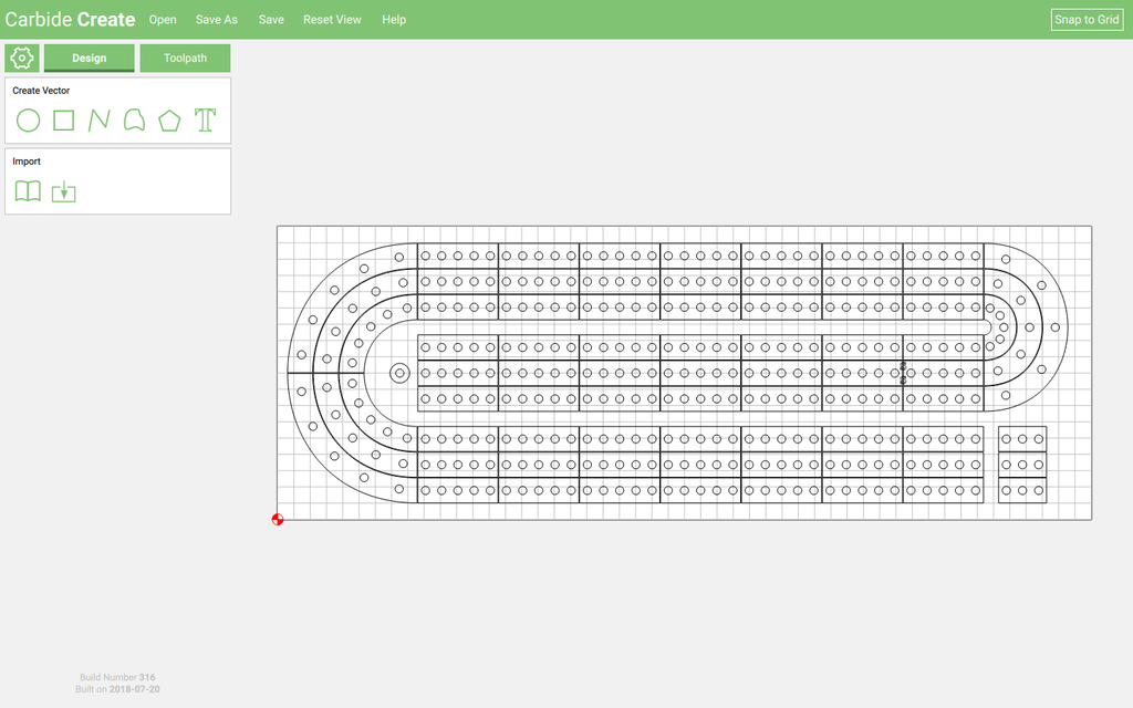 cnc-epoxy-cribbage-board-7-steps-with-pictures-instructables for Free Cribbage Board Template Printable CNC Epoxy Cribbage Board : 7 Steps (with Pictures) - Instructables for Free Cribbage Board Template Printable