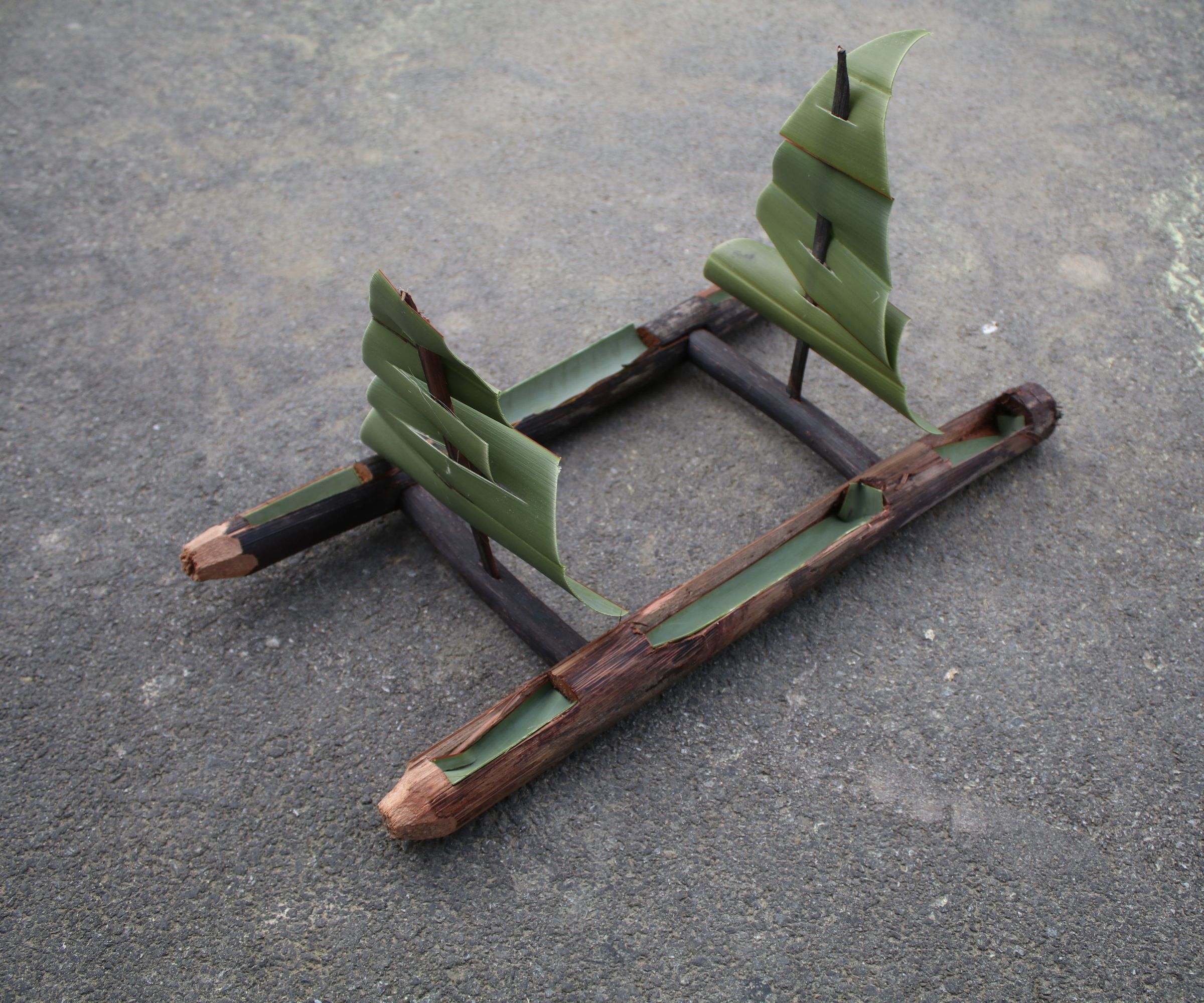How to Carve a Flax Boat