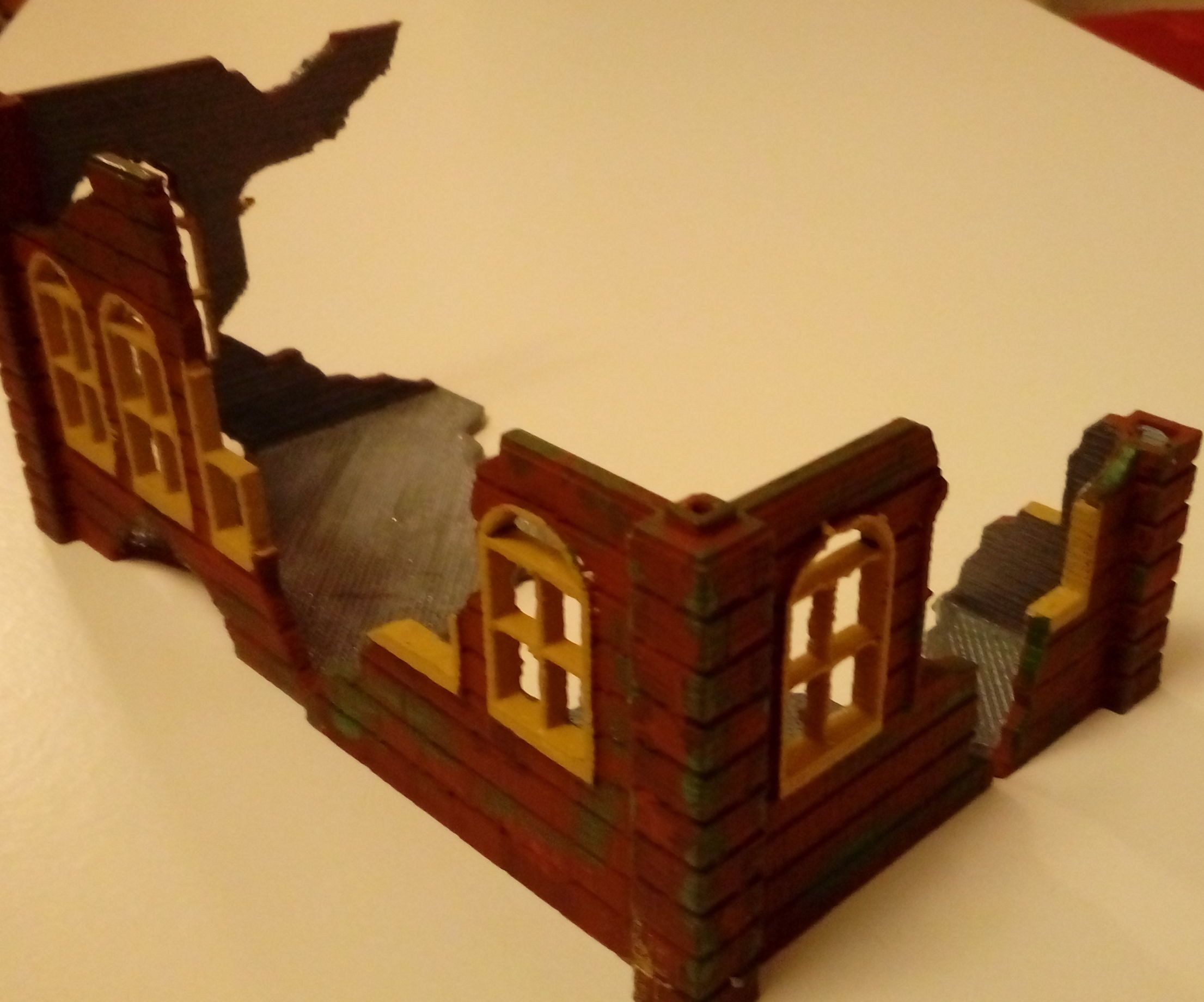 Warhammer Like 3d Print a Building / Obstacle / Scenery for Mini Figure Games 