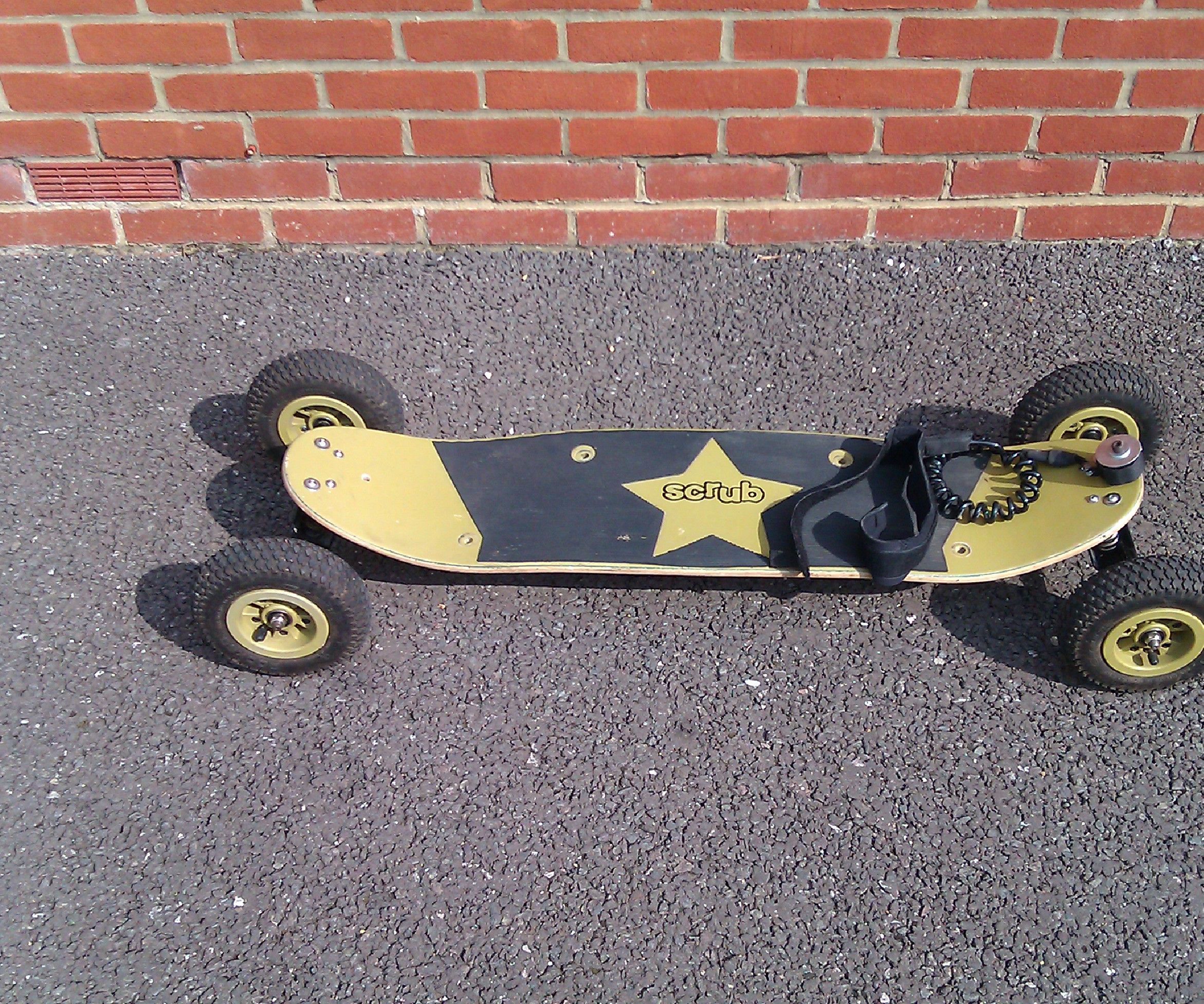 Mountain Board Into Street Carver