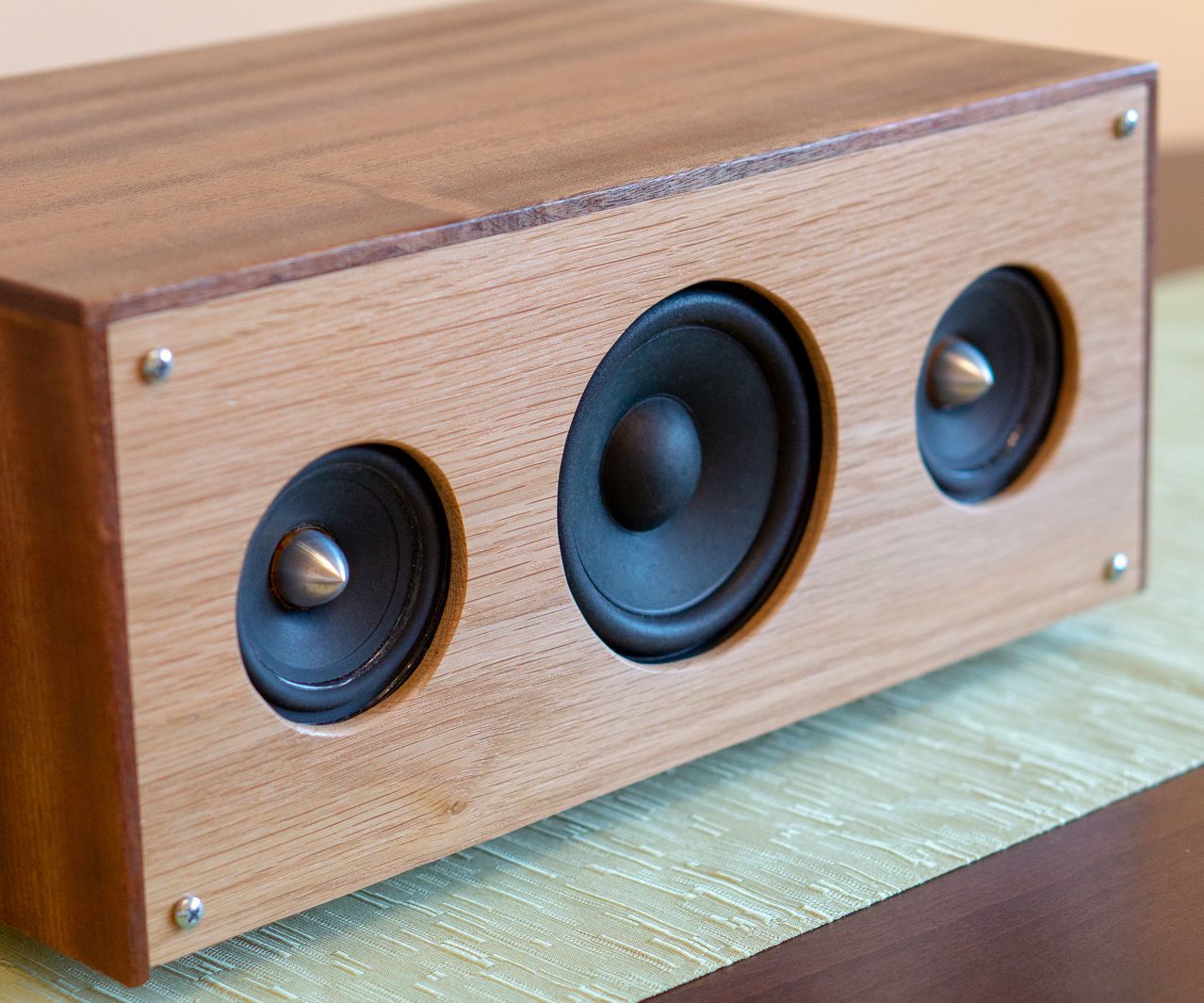 Speaker With Subwoofer From Broken Old Computer Speakers 22 Steps
