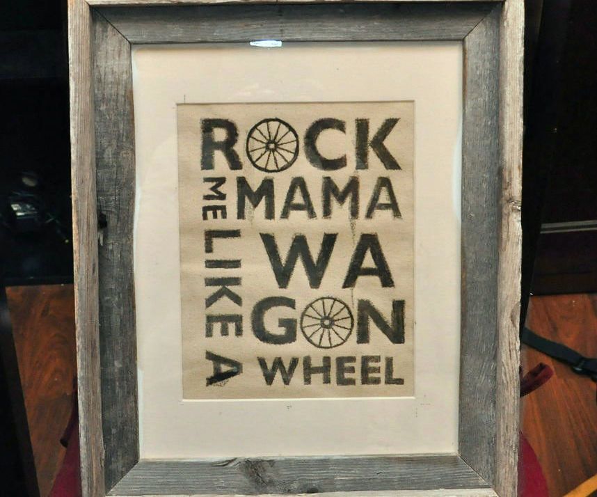 Use Freezer Paper and A Printer to Make Frame-able Art (and a reusable printable stamp)