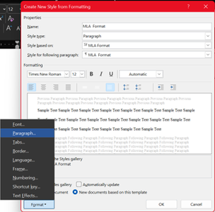 Creating an MLA Format in Word Styles : 14 Steps - Instructables