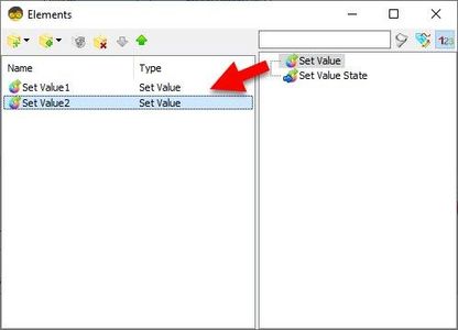 In Visuino Set Components